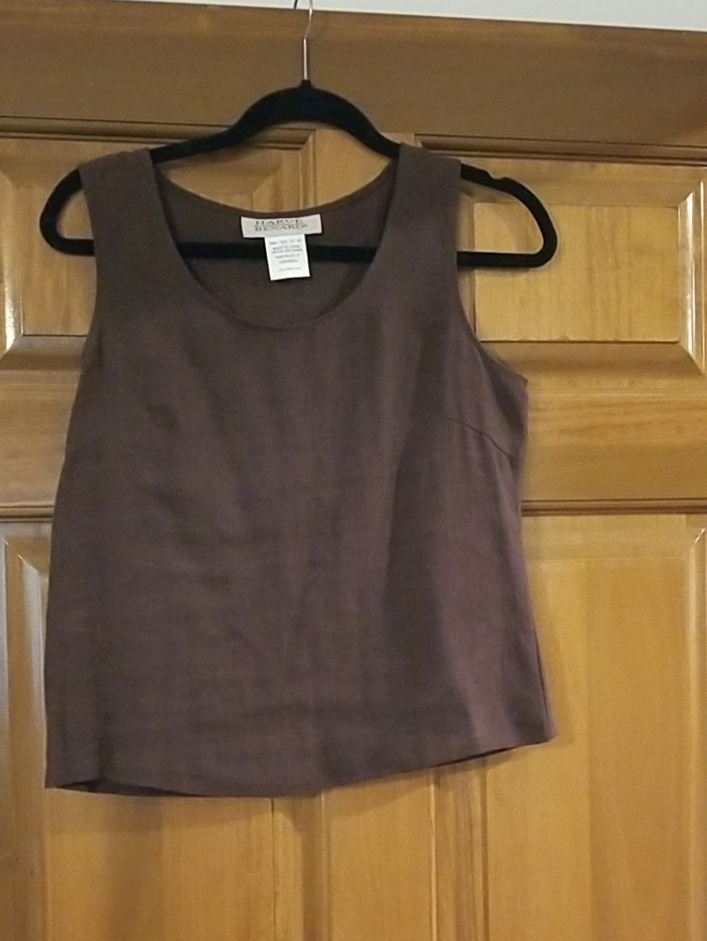 Harve Benard Linen Top Size Small